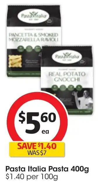 Coles Pasta Italia Pasta 400g offer