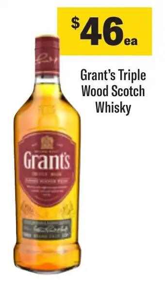 Grant's Triple Wood Scotch Whisky
