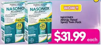 NASONEX Allergy Nasal Spray Twin Pack