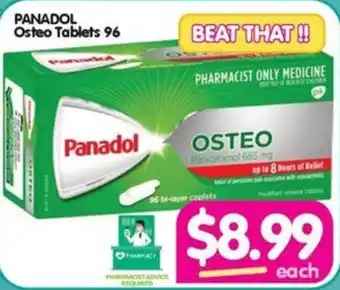 Your Discount Chemist PANADOL Osteo Tablets 96 offer