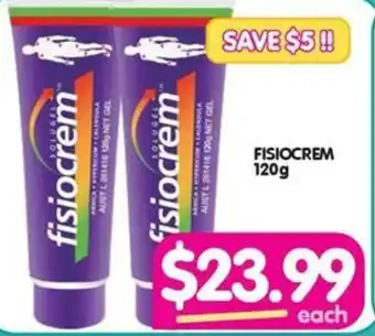 Your Discount Chemist FISIOCREM 120g offer