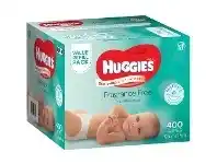 Baby Bunting Huggies Wipes Fragrance Free 400 Pack offer