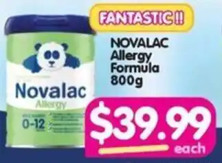 NOVALAC Allergy Formula 800g