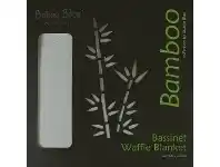 Baby Bunting Bubba Blue Bamboo Bassinet Waffle Blanket offer