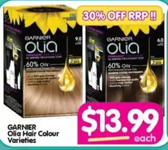 Your Discount Chemist GARNIER Olia Hair Colour Varieties offer