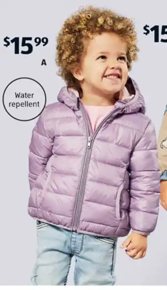 ALDI Infant Puffer Jacket offer