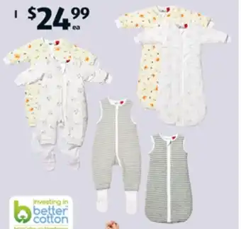 ALDI Baby Sleeptime Infant Sleeping Bag or Suit offer