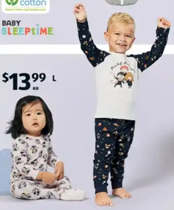 ALDI Infant Licensed Sleepwear offer