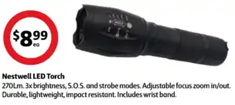 Coles Nestwell LED Torch offer