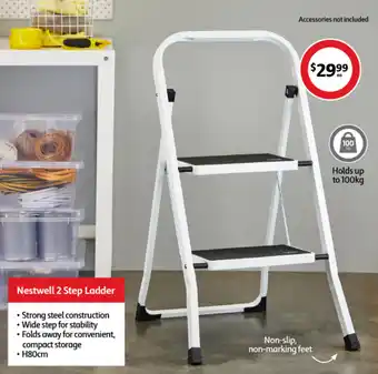 Coles Nestwell 2 Step Ladder offer