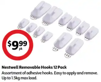 Coles Nestwell Removable Hooks 12 Pack offer