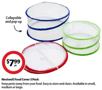 Coles Nestwell Food Cover 3 Pack offer