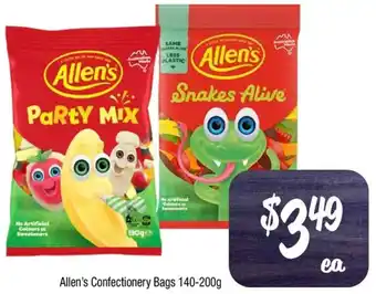 Farmer Jack's Allen's Confectionery Bags 140-200g offer