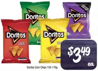 Doritos Corn Chips 150-170g