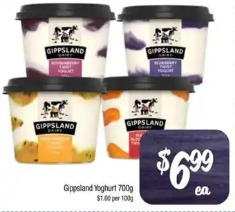 Farmer Jack's Gippsland Yoghurt 700g offer