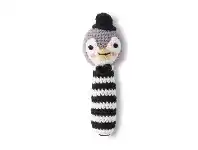 Baby Bunting Weegoamigo Crochet Rattle Poppy Penguin offer