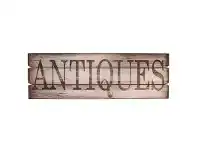 LivingStyles "Antiques" Wooden Plaque offer