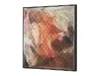 LivingStyles Magivision Framed 3D Wall Art, Abstract Orange, 80cm offer