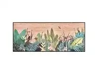 Tropicana Printed Wooden Wall Art, Tropical Leaves, 112cm