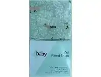4Baby Cot Fitted Sheet Enchanted 2 Pack
