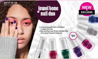 Priceline Savvy by DB Jewel Tone Nail Duos offer