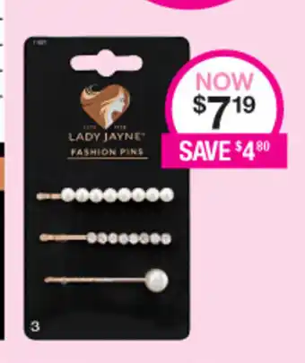 Priceline Lady Jayne Fashion Pins offer