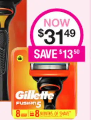 Priceline Gillete Fusion 5 Blades offer