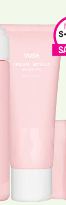 Priceline Vush Feelin' Myself Intimate Gel 100mL offer