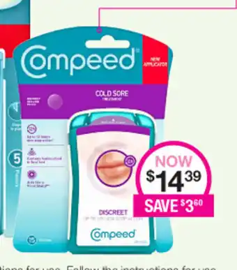 Priceline Compeed - Cold Sore Treatment offer
