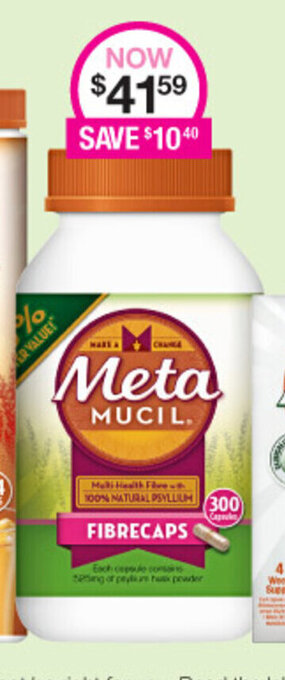 Meta Mucil Fibrecaps