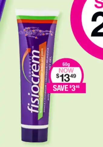 Priceline FisioCrem 60g offer