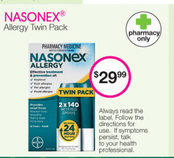 Nasonex Allergy Twin Pack