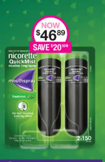 Nicorette Mouthspray