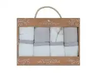 Living Textiles Organic Wash Cloth Dandelion 4 Pack