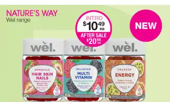 Priceline Nature's Way Wel Range offer