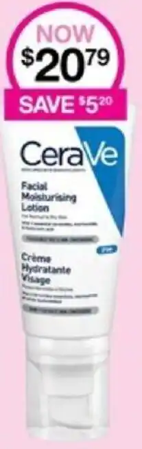 Priceline CeraVe Facial Moisturising Lotion offer