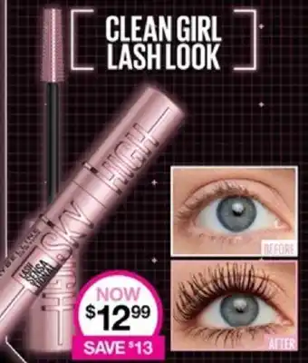 Priceline CLEAN GIRL LASH LOOK offer
