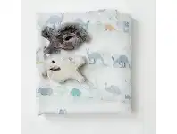 Baby Bunting Weegoamigo Mullet Pram Clips with Muslin Grey offer