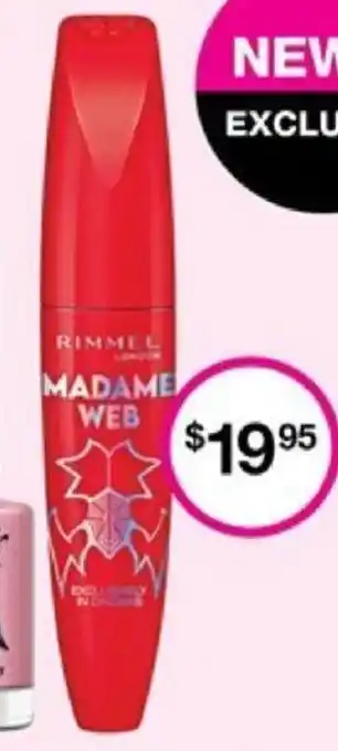 Priceline RIMMEL MADAME WEB Volume on Demand Mascara offer