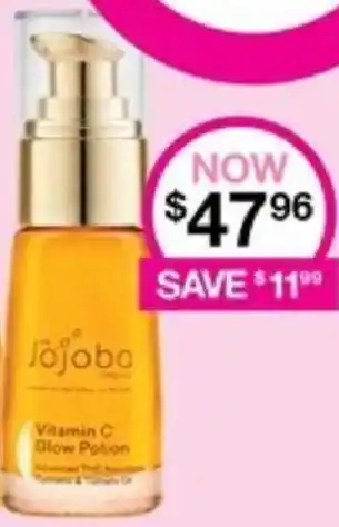 Priceline Jojoba Vitamin C Glow Potion offer