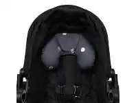 Baby Bunting Outlook Get Foiled Head Hugger Charcoal With Silver Spots offer