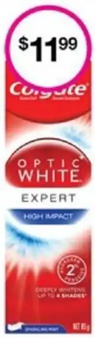 Priceline Colgate OPTIC WHITE EXPERT offer