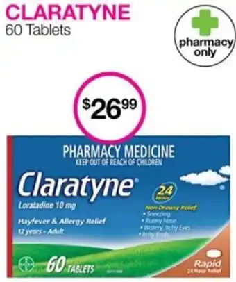 CLARATYNE 60 Tablets