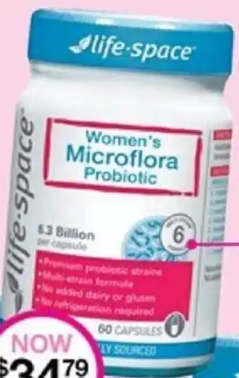 Priceline Women's Microflora Probiotic 60 CAPSULES offer
