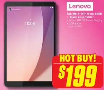 The Good Guys Lenovo Tab M8 8" (4th Gen) 32GB offer