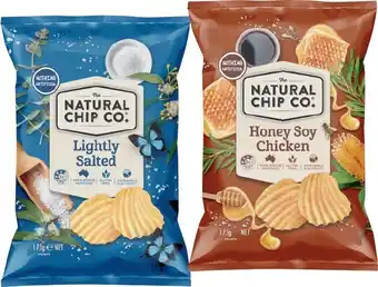 IGA The Natural Chip Co. Chips 150-175g Selected Varieties offer