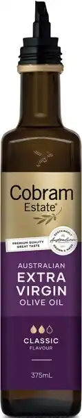 IGA Cobram Estate Australian Extra Virgin Olive Oil 375mL Selected Varieties offer