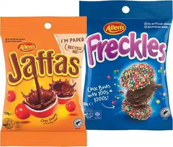 IGA Allen’s Chocolate or Nestlé Smarties Share Pack 140-160g Selected Varieties offer