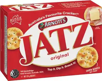 IGA Arnott's Jatz, Clix or Savoy 225-250g Selected Varieties offer