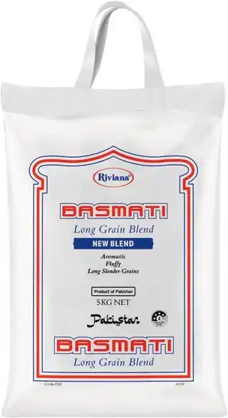 IGA Riviana Basmati Long Grain Rice 5kg offer
